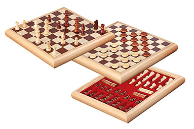 Schach Dame Set Holzbox