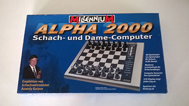 Schachcomputer Alpha 2000