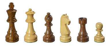 Schachfiguren Arcadius KH 95 mm
