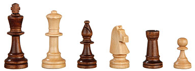 Schachfiguren Heinrich VIII KH 90 mm