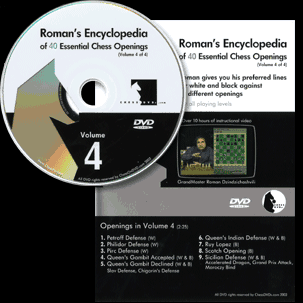 Encyclopedia of 40 Essential Chess Openings Volume 4